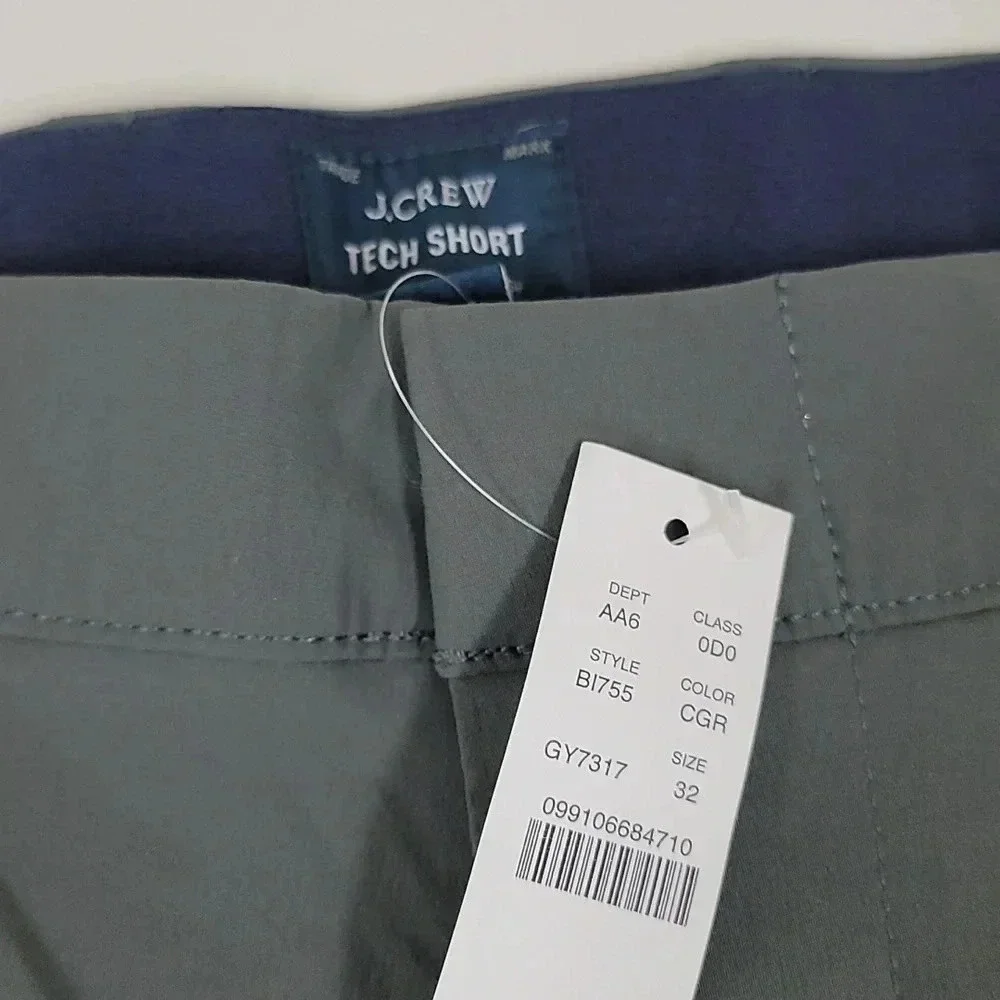 J. Crew Tech Shorts SZ 30”waist 9” Inseam
